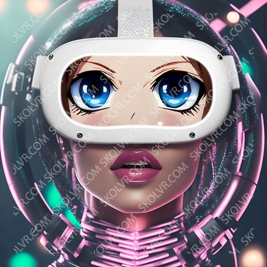 VR-Headset-Aufkleber 028