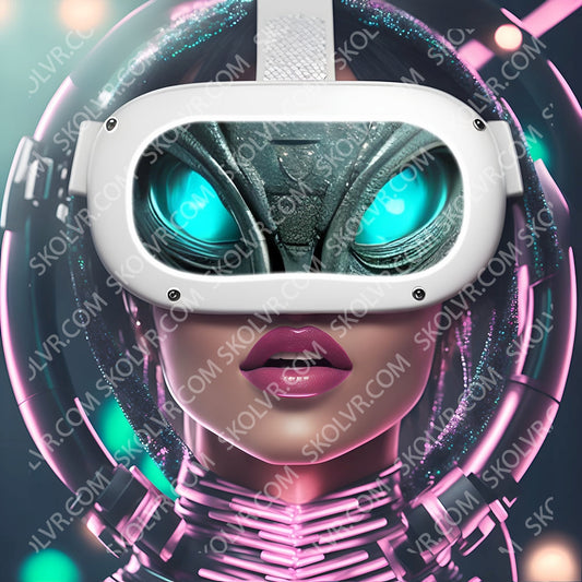 VR-Headset-Aufkleber 034