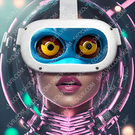 VR-Headset-Aufkleber 040