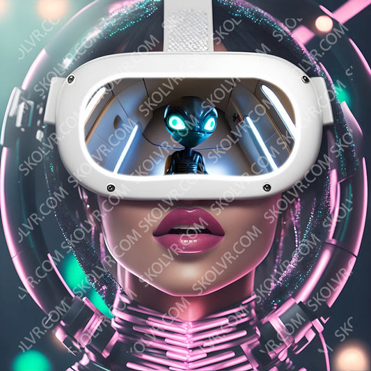 VR headset sticker 057