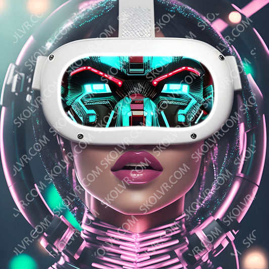 Autocollant casque VR 065