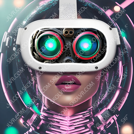 Autocollant casque VR 067