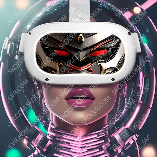 Autocollant casque VR 068