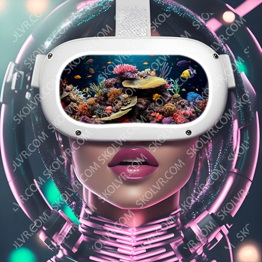 Autocollant casque VR 069