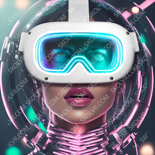 Autocollant casque VR 070