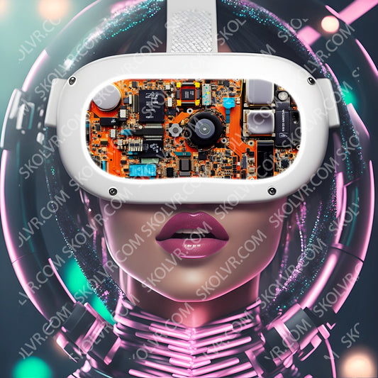 Autocollant casque VR 072