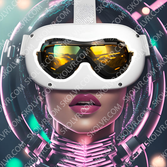 Autocollant pour casque VR 073 Cool Sunglasses