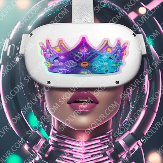 VR King Sticker