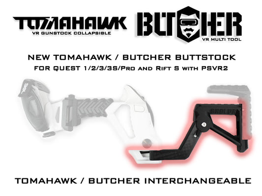 BUTTSTOCK for SMARTstock / BUTCHER / TOMAHAWK / INDEX / PSVR2