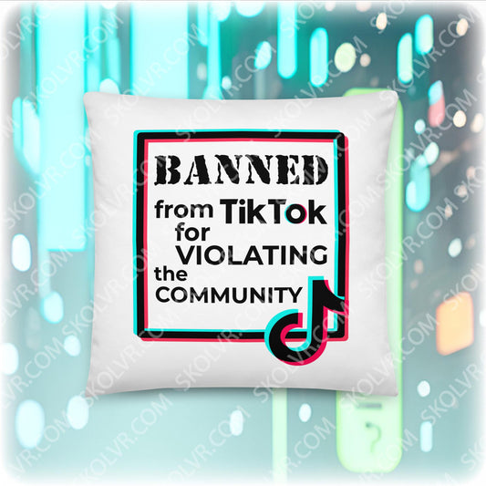VR-Kissen 18''x18'' 1003 Von TikTok wegen Verstoßes gegen die Community gesperrt