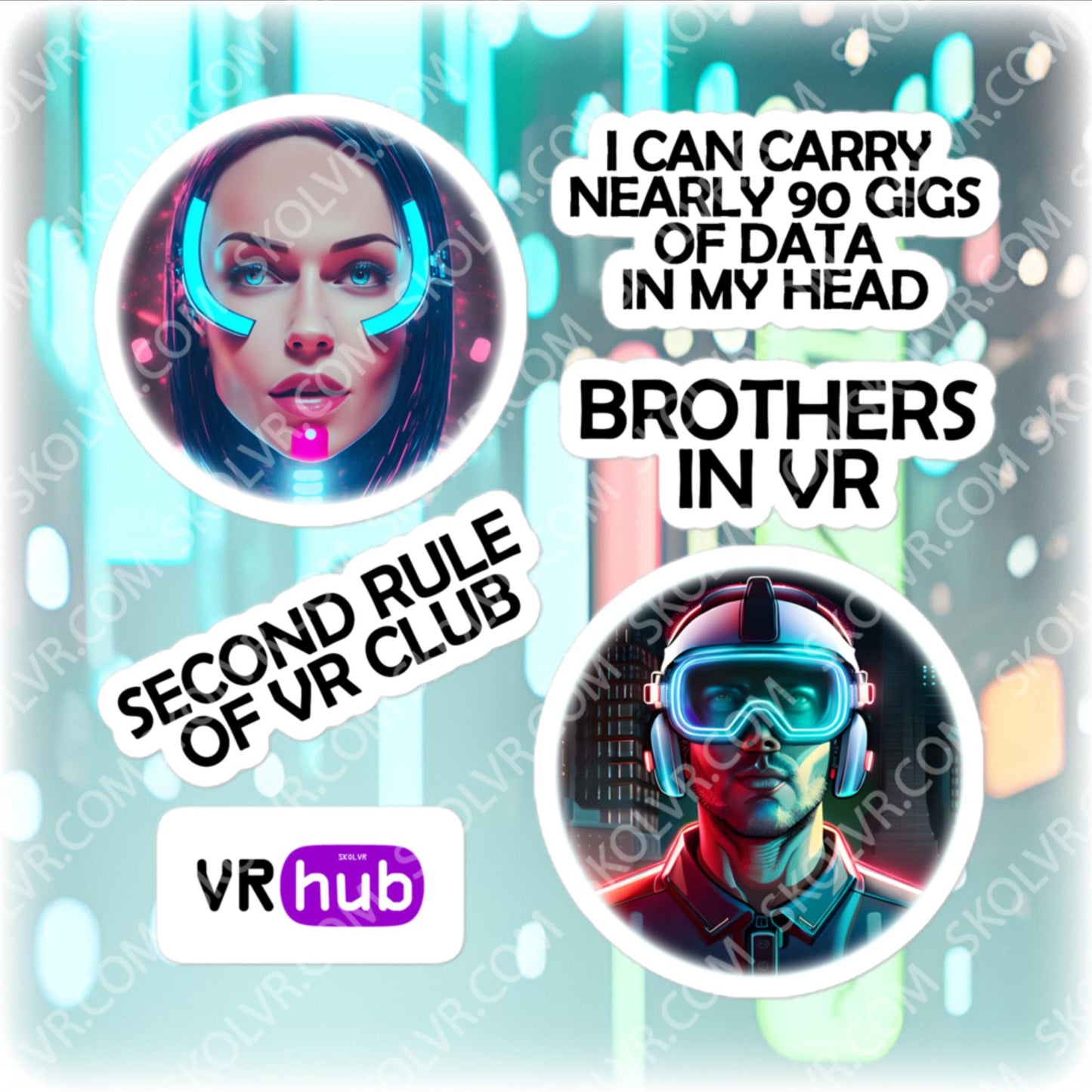 Autocollants RV 1002