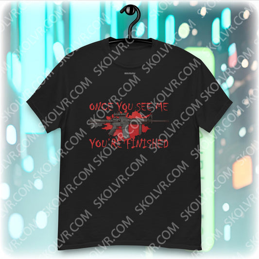 VR T-Shirt 1079 Marz - Une fois que tu me vois, tu as fini