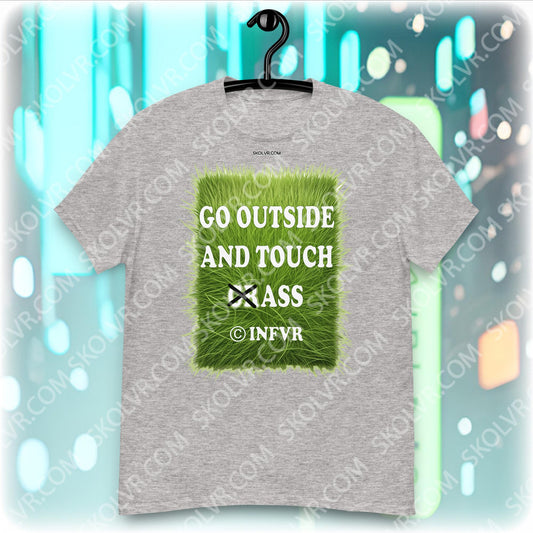 VR T-Shirt 1055 Gehen Sie nach draußen und berühren Sie Gras
