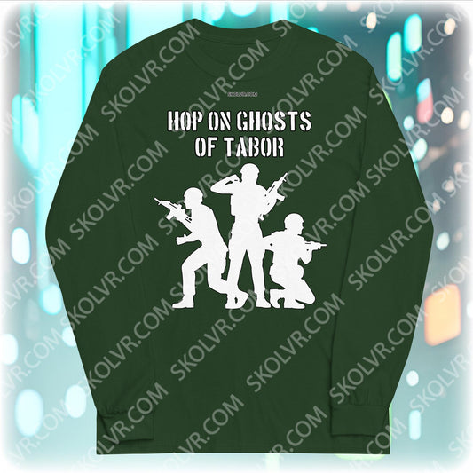 Men’s Long Sleeve Shirt 0017 AyooHenry - Hop on Ghosts of Tabor