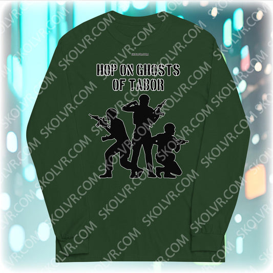 Men’s Long Sleeve Shirt 0018 AyooHenry - Hop on Ghosts of Tabor