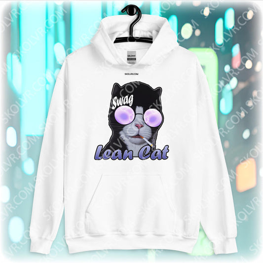 Sweat à capuche unisexe 0024 Chat maigre