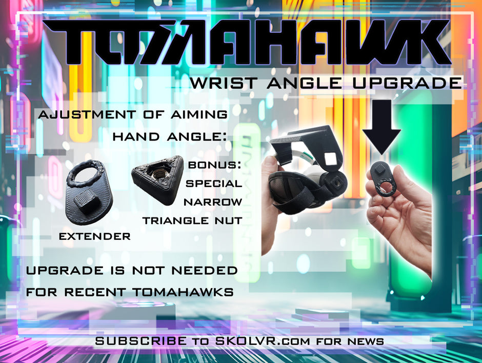 TOMAHAWK VR Gun Stock, Rifle stock, Best VR stock from SKOLVR