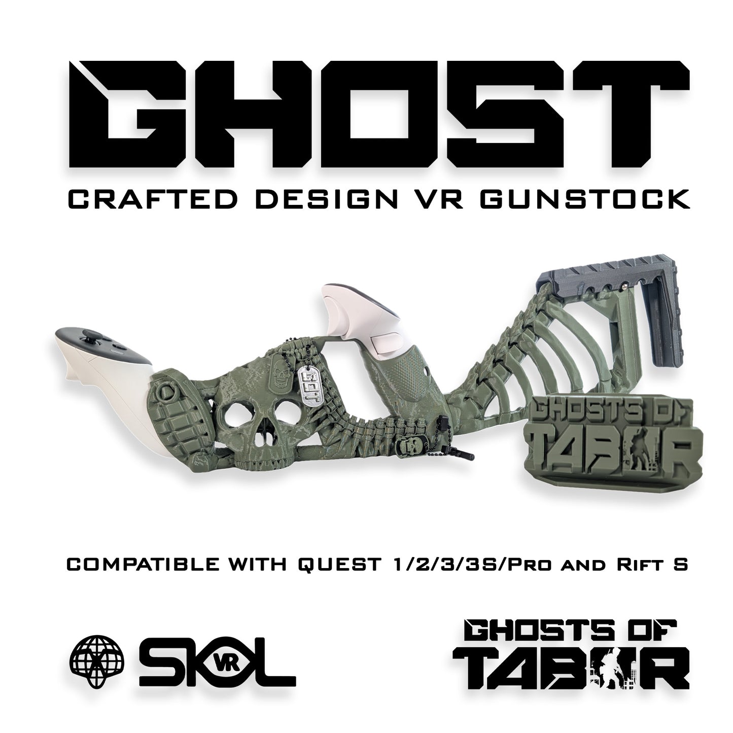 best VR gunstock, PSVR2 gun stock, Quest 2 rifle stock, VR gaming stock, magnetic gunstock, VR shooter stock, steam frame 