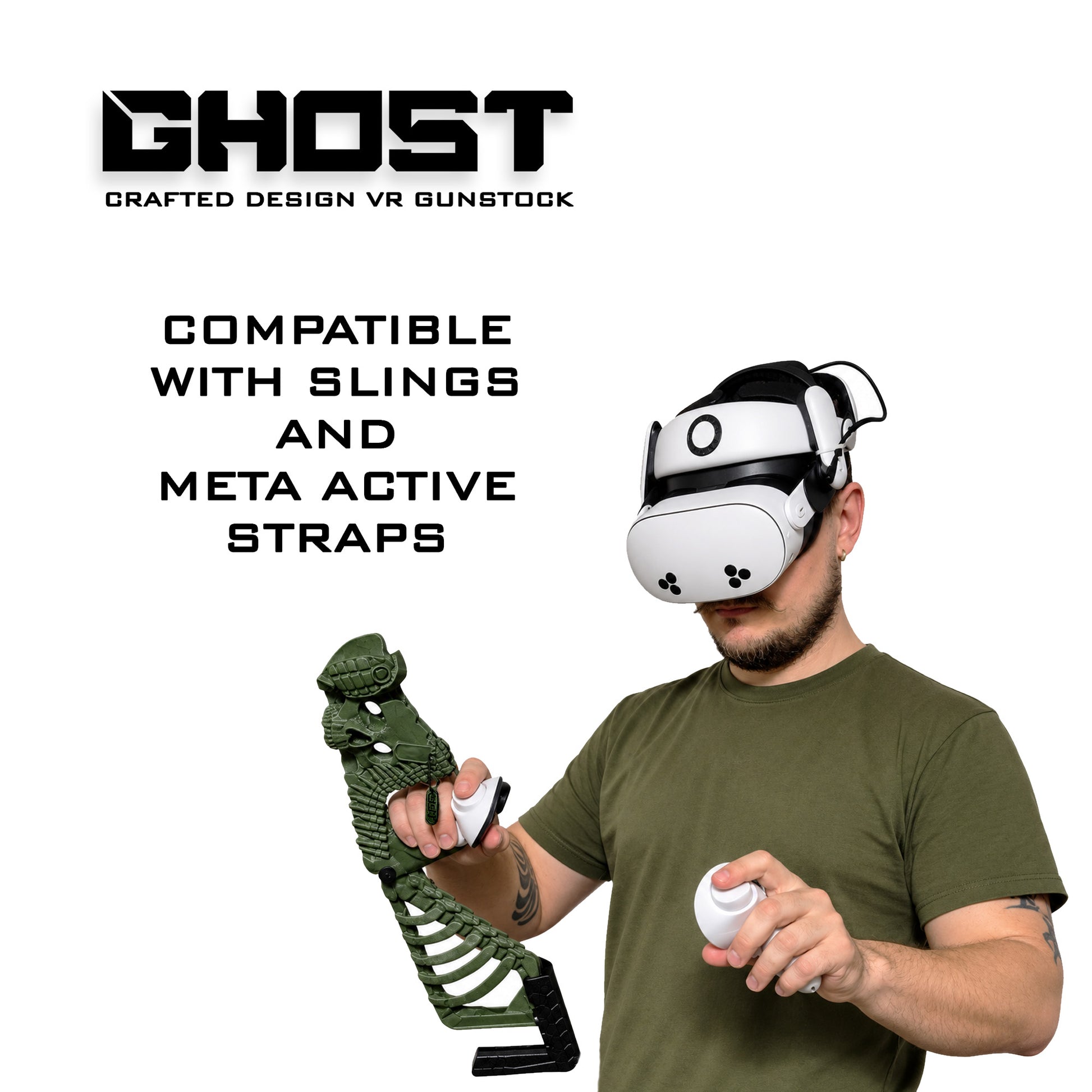buy VR gunstock, cheap VR rifle stock, best budget VR stock, 3D printed VR gunstock, premium VR shooter accessories
