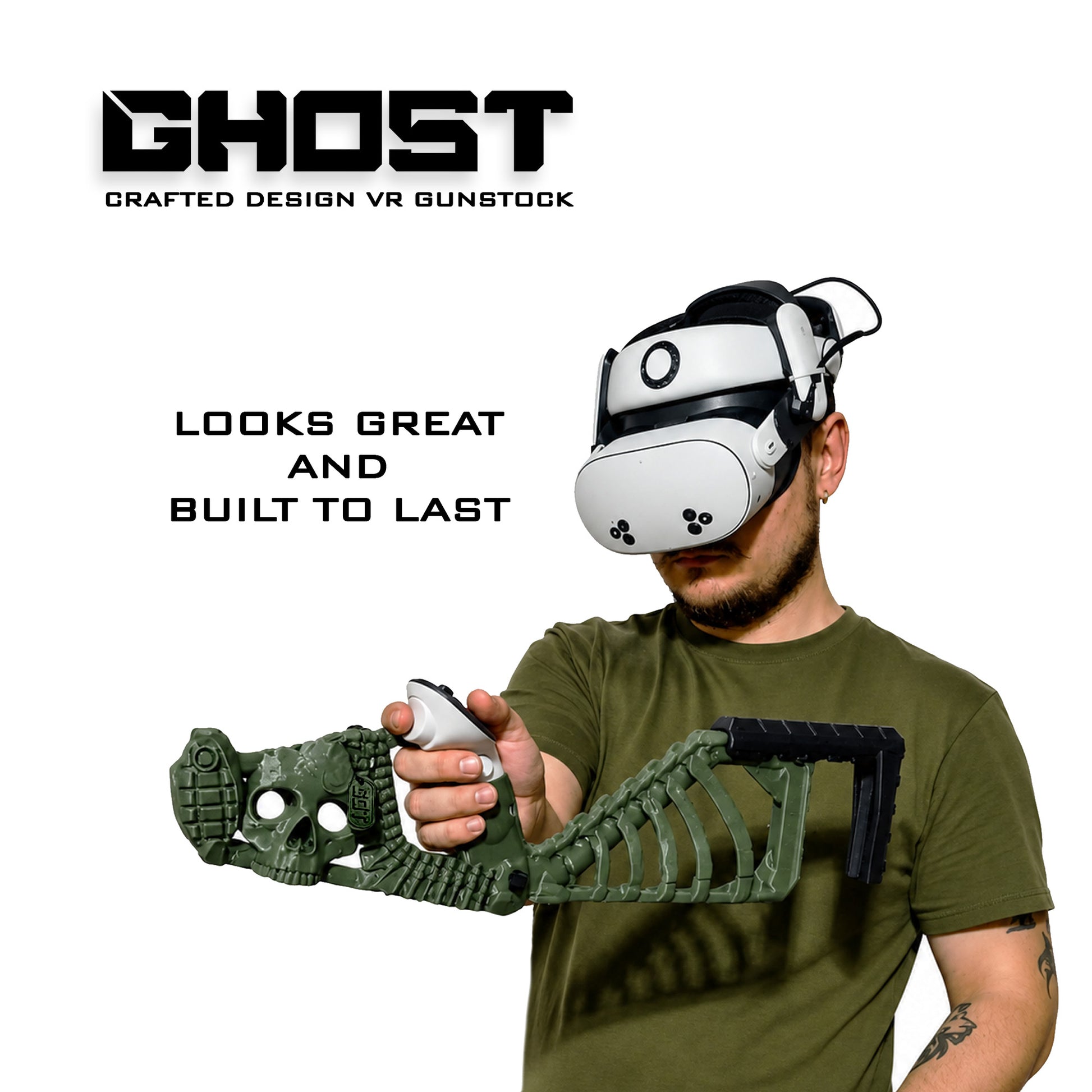 best vr gunstock 2026, meta quest 3 gunstock, psvr2 vr gun mount, vr shooter accessories, magnetic vr gunstock for quest