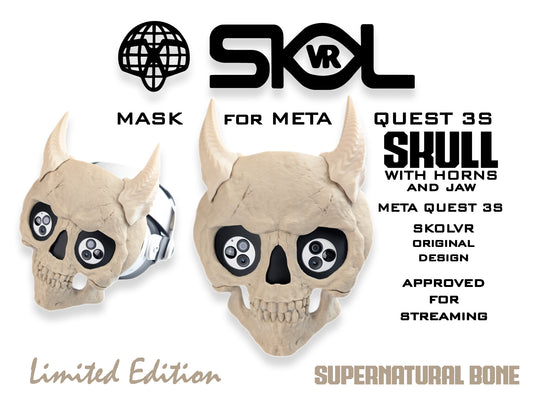 Mask for Meta Quest 3 or 3S headset by SKOLVR
