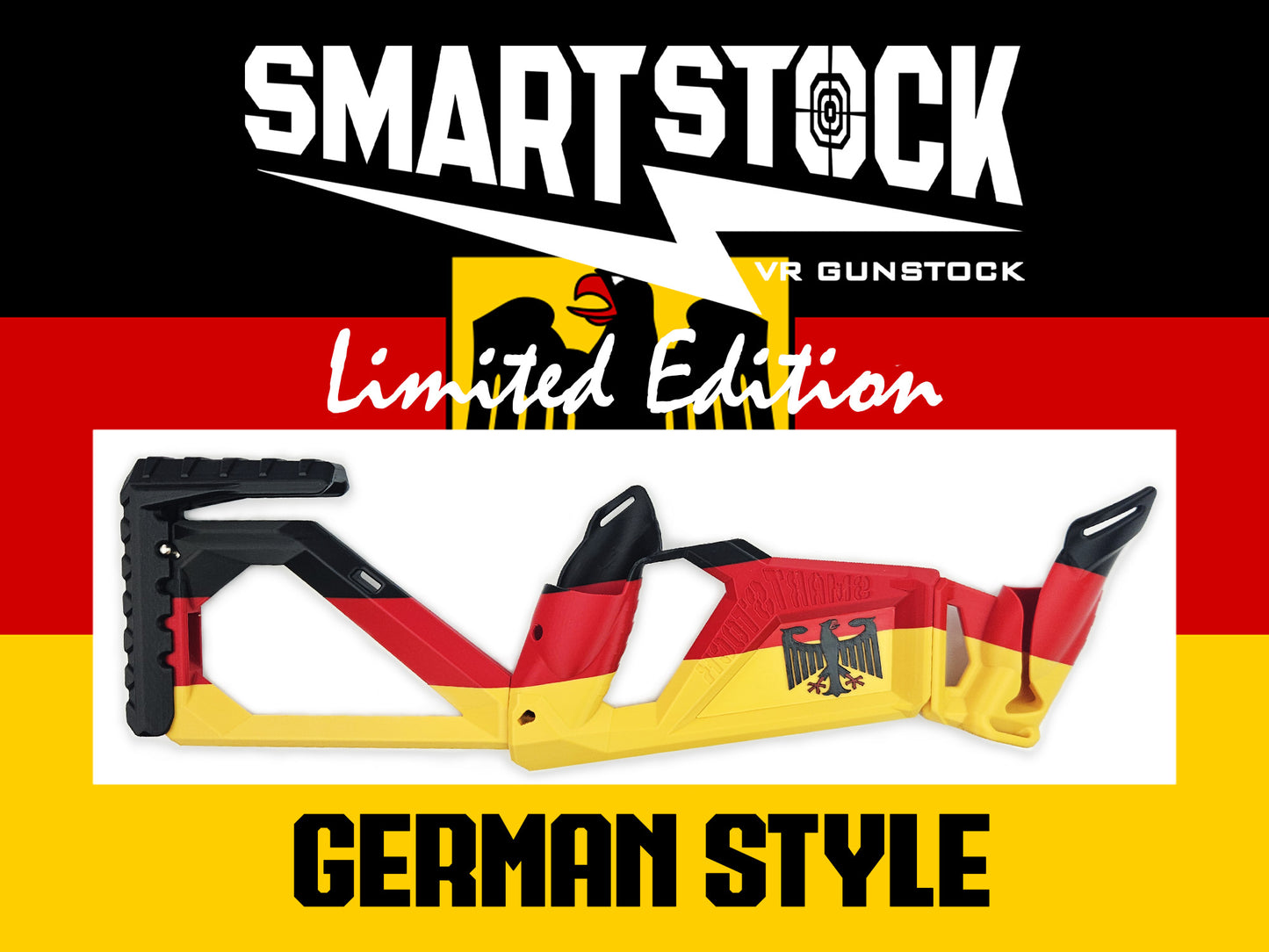 SMARTstock VR-Gewehrschaft für Quest 1/2/3/3S/Pro/Rift S