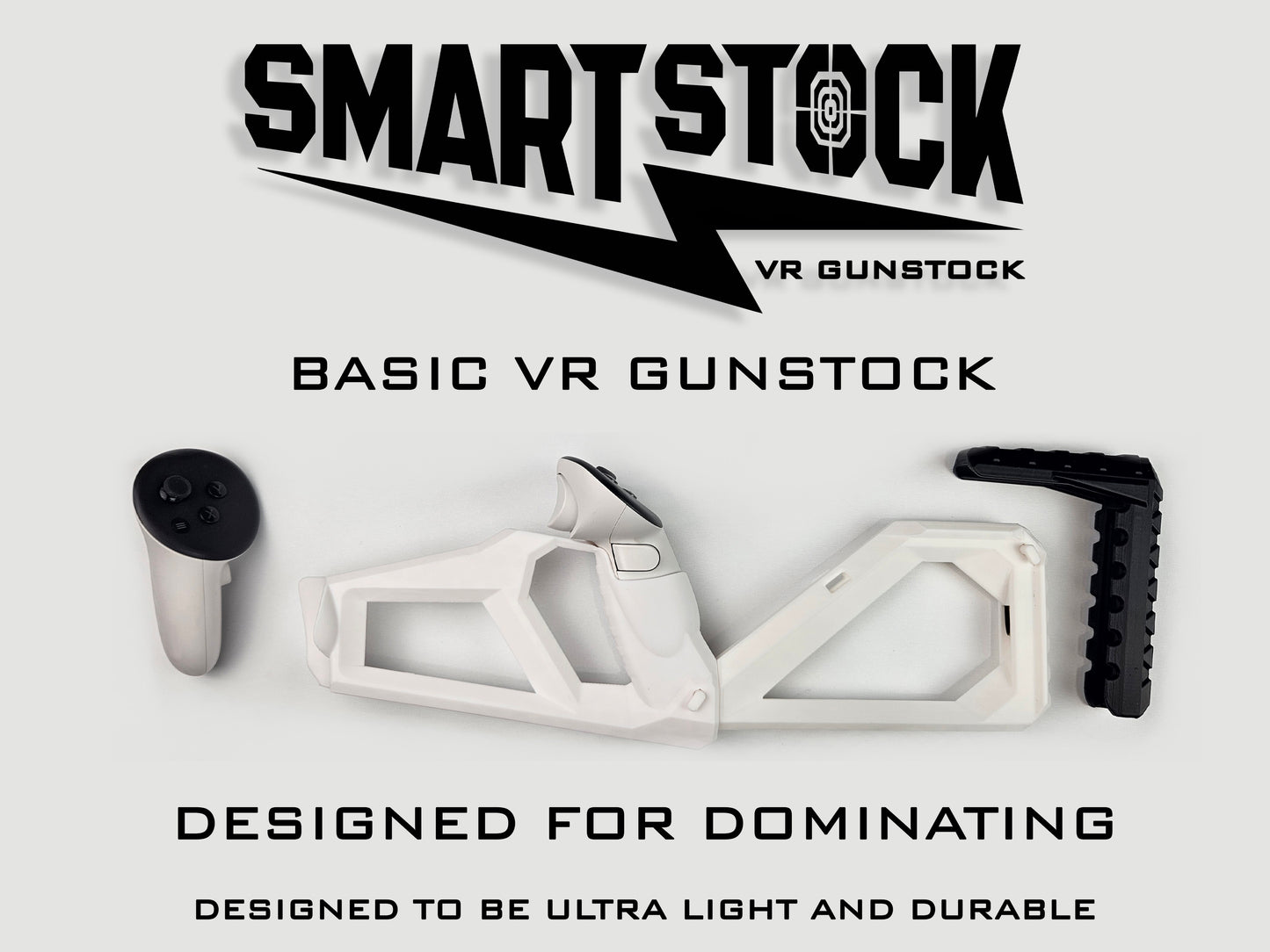 SMARTstock VR Gunstock for Quest 3/3S/Pro