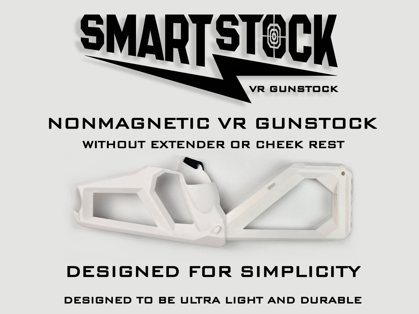 SMARTstock VR Gunstock for Quest 3/3S/Pro