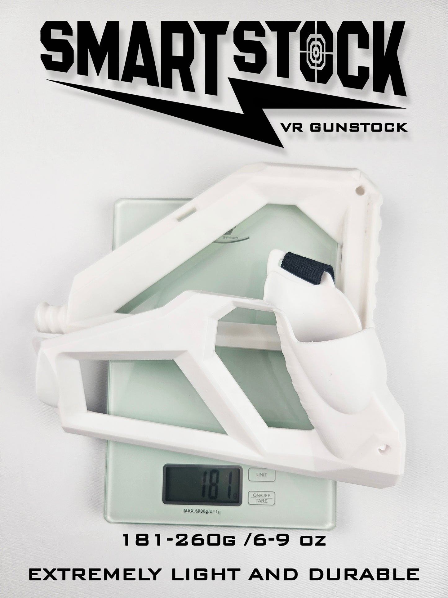 SMARTstock VR Gunstock for Quest 1/2/3/3S/Pro/Rift S