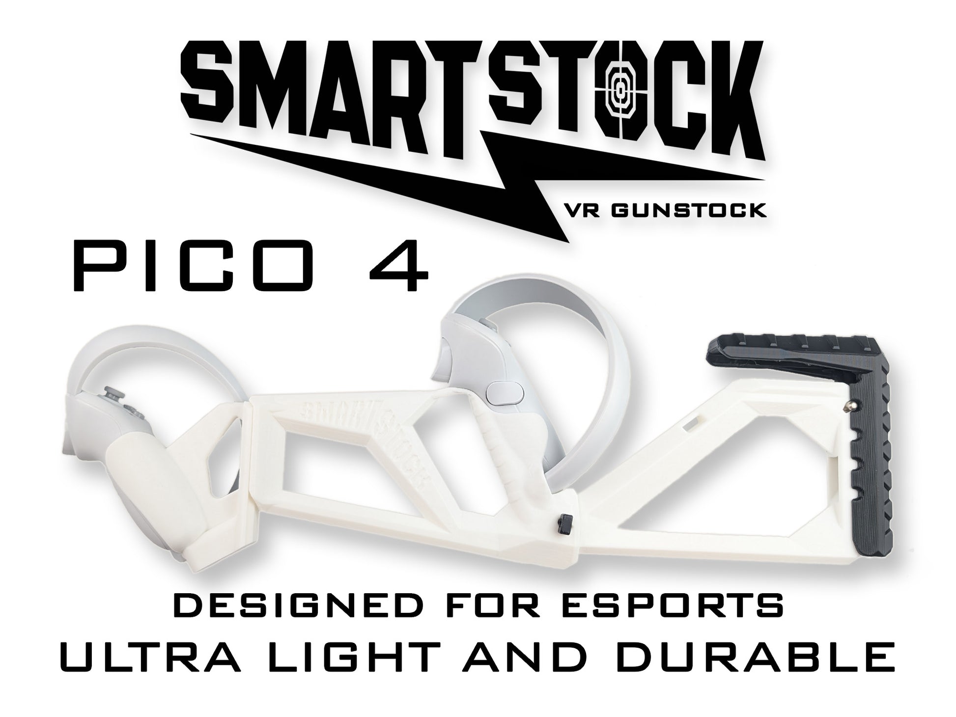 force feedback vr gun, zero latency vr stock, vr gunstock meta quest, psvr2 shooter stock, vr aim stabilizer 2026 gaming
