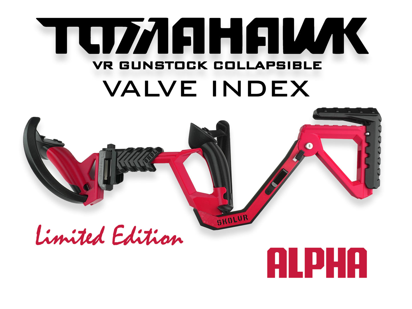 TOMAHAWK VR Gunstock 3in1 für Quest 1/2/3/3S/Pro/Rift S / PSVR2 / Valve Index