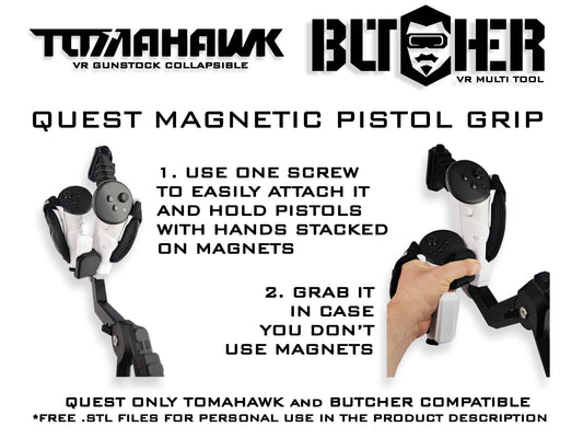 Quest TOMAHAWK and BUTCHER  Pistol Grip