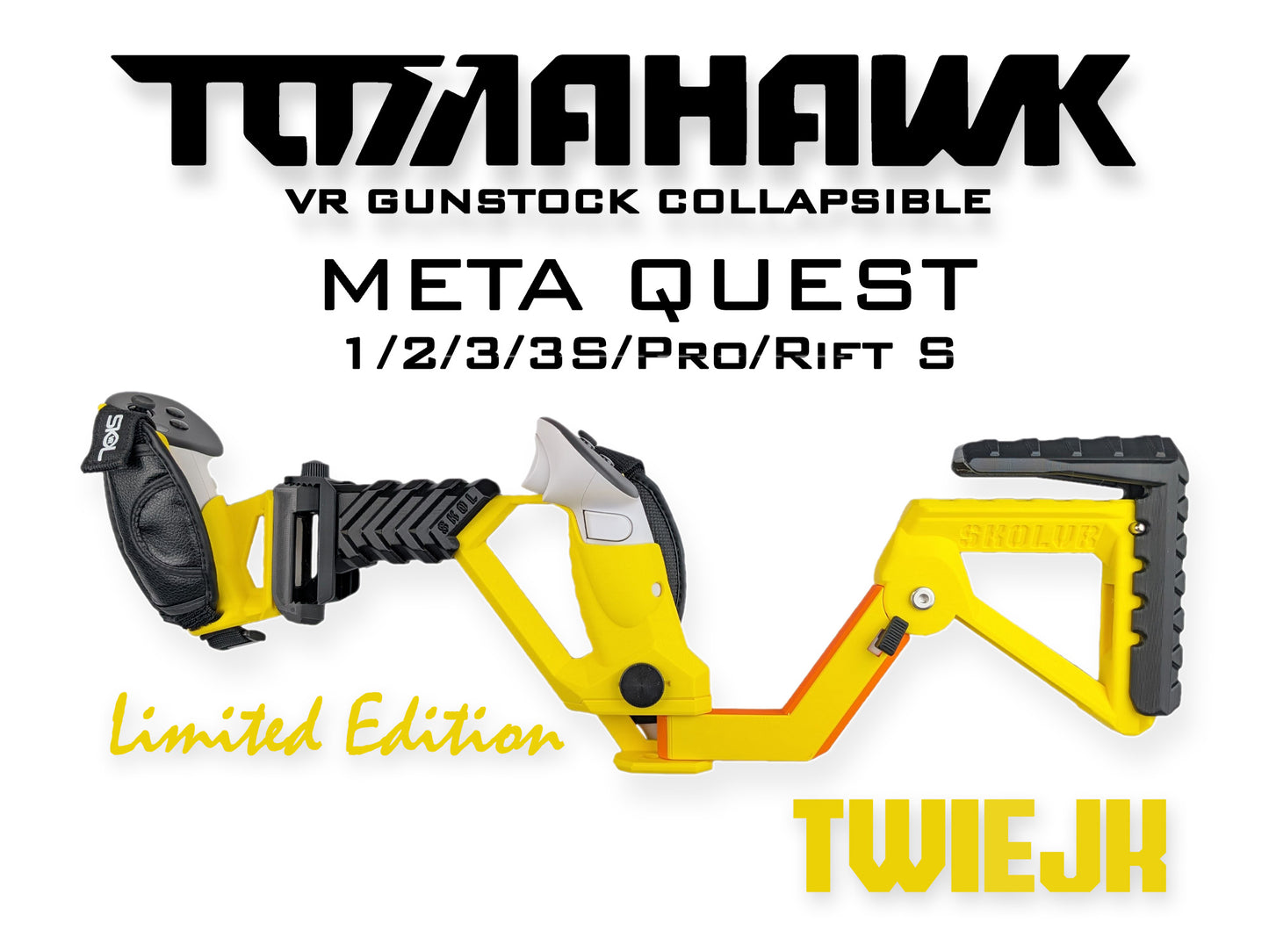 NEW TOMAHAWK VR Gunstock 3in1 Collapsible