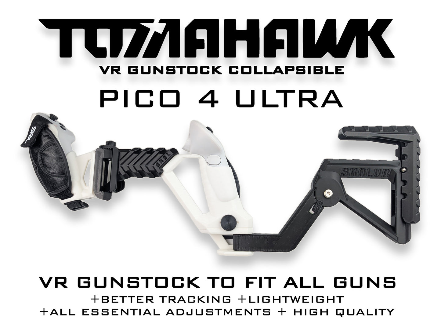 NEW TOMAHAWK VR Gunstock 3in1 Collapsible