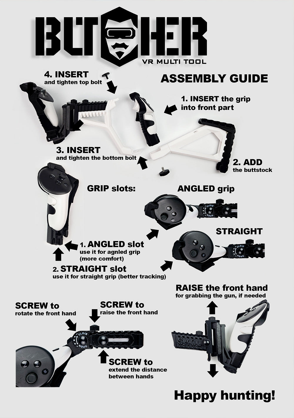 BUTCHER VR Gunstock Multi Tool