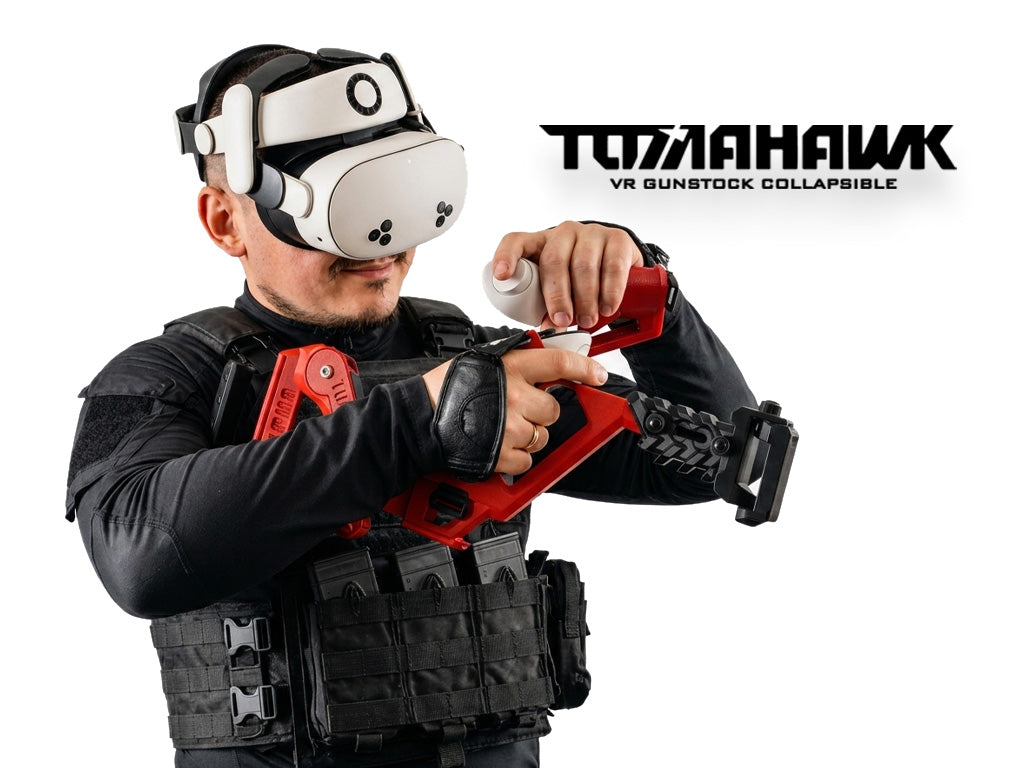 Pavlov VR gunstock, Contractors Showdown stock, Ghosts of Tabor gunstock, best VR gunstock for fps, VR sniper stock