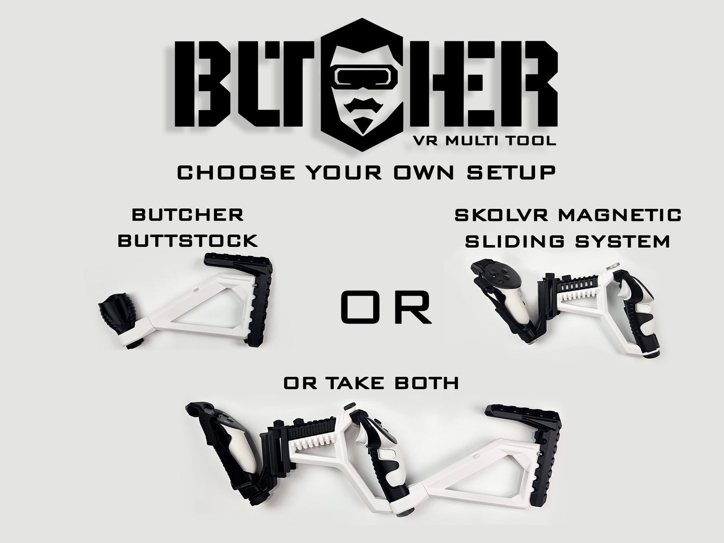 أداة BUTCHER VR Gunstock المتعددة