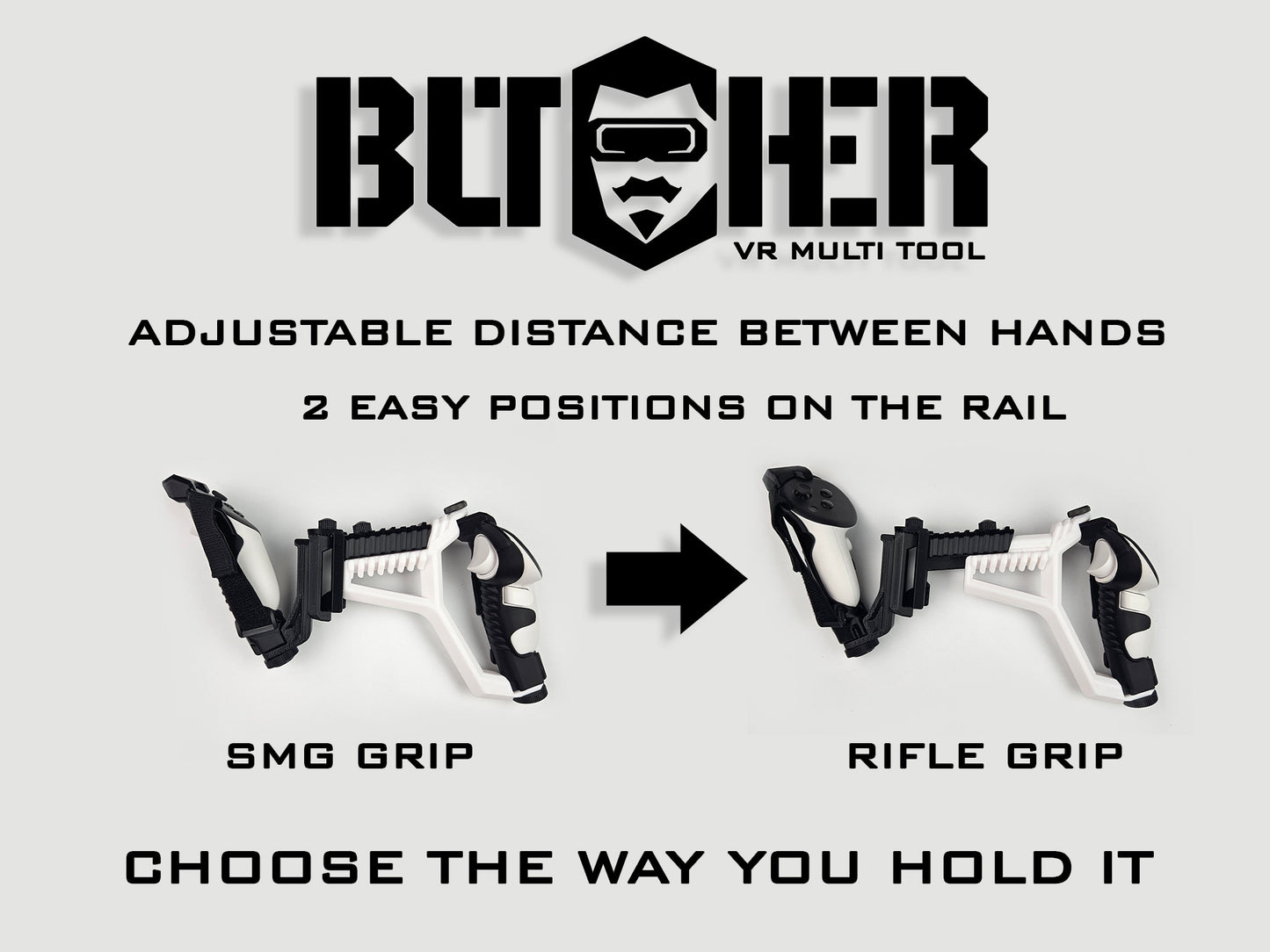 أداة BUTCHER VR Gunstock المتعددة