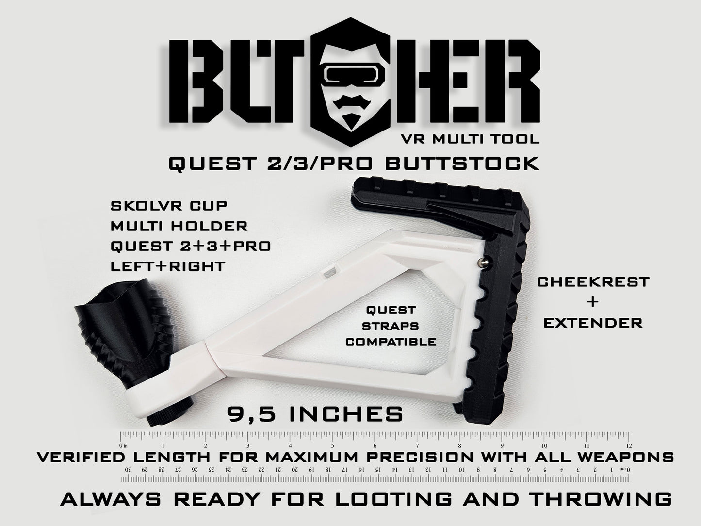 أداة BUTCHER VR Gunstock المتعددة