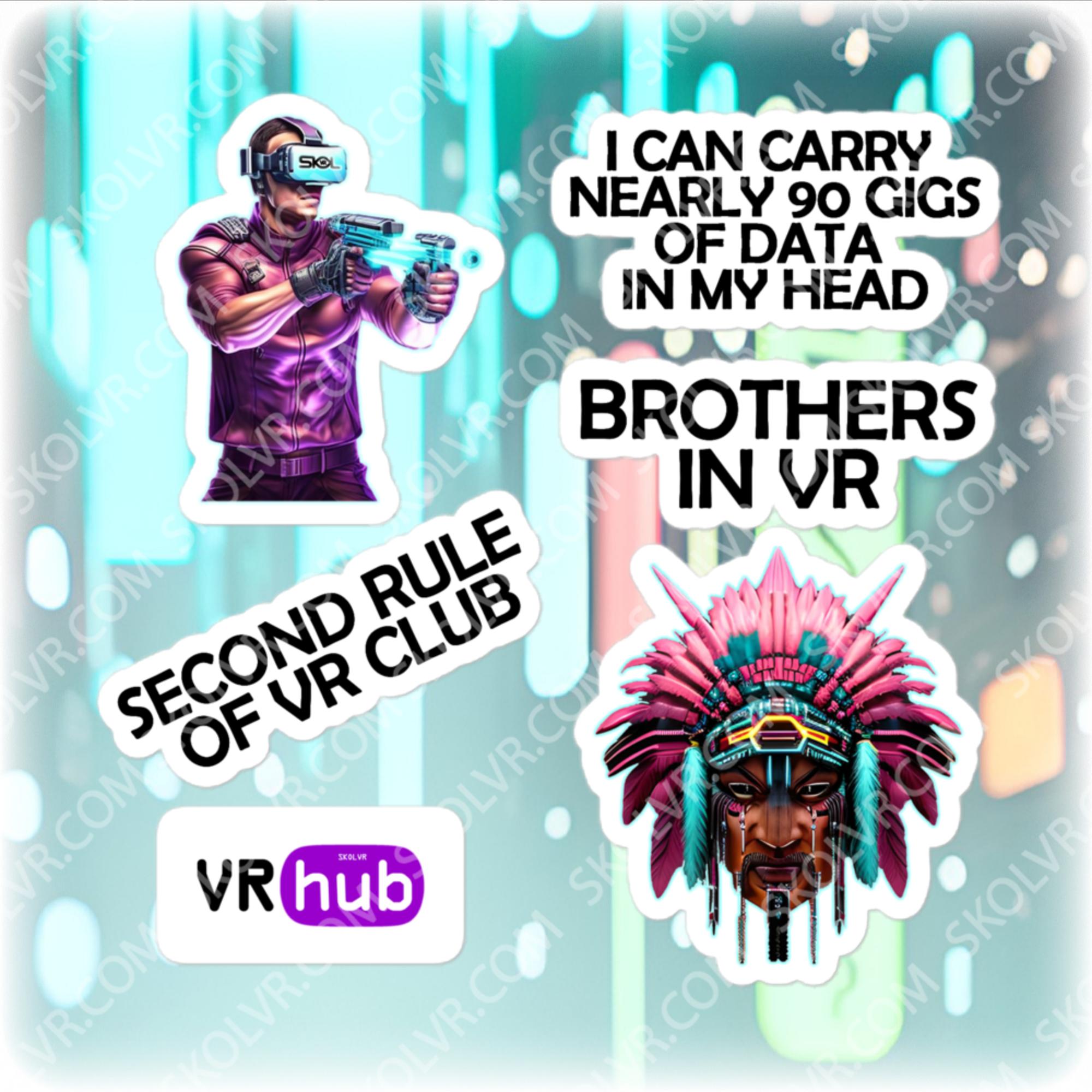 VR Stickers 1007 – SKOLVR