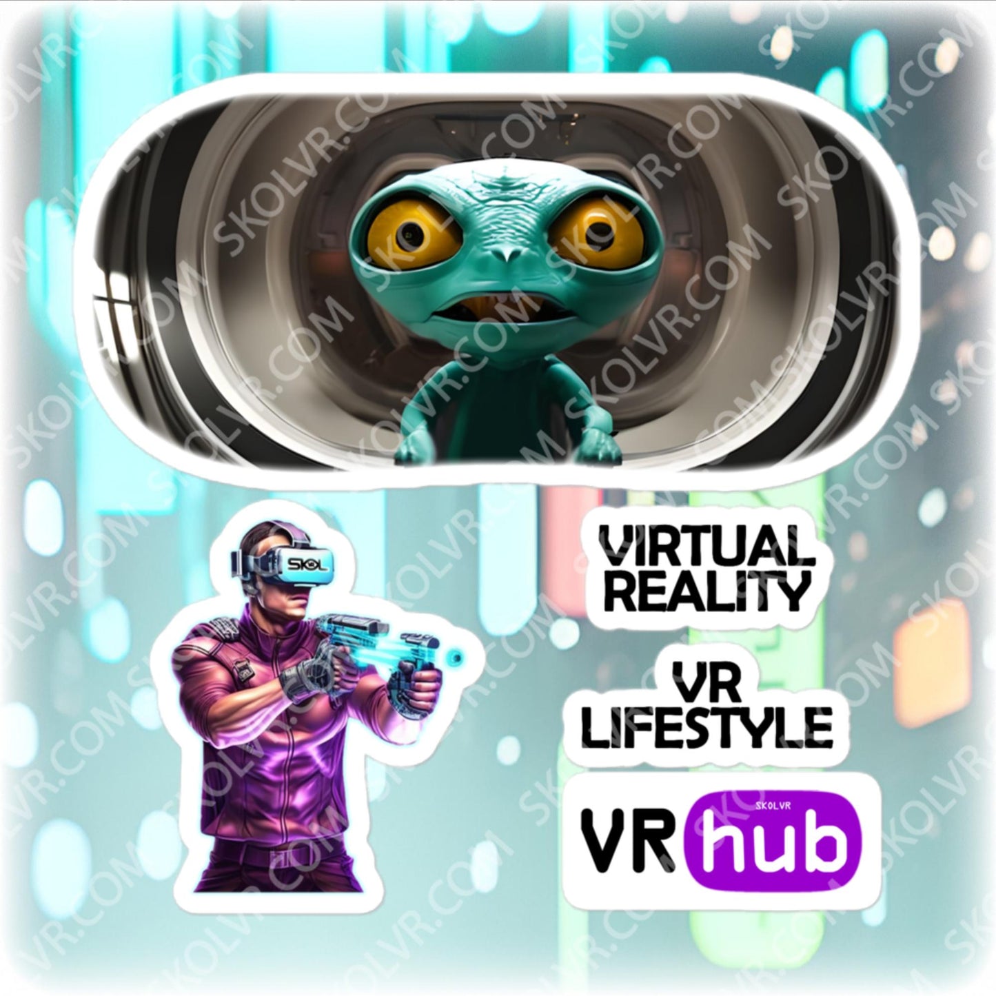 VR headset sticker 024