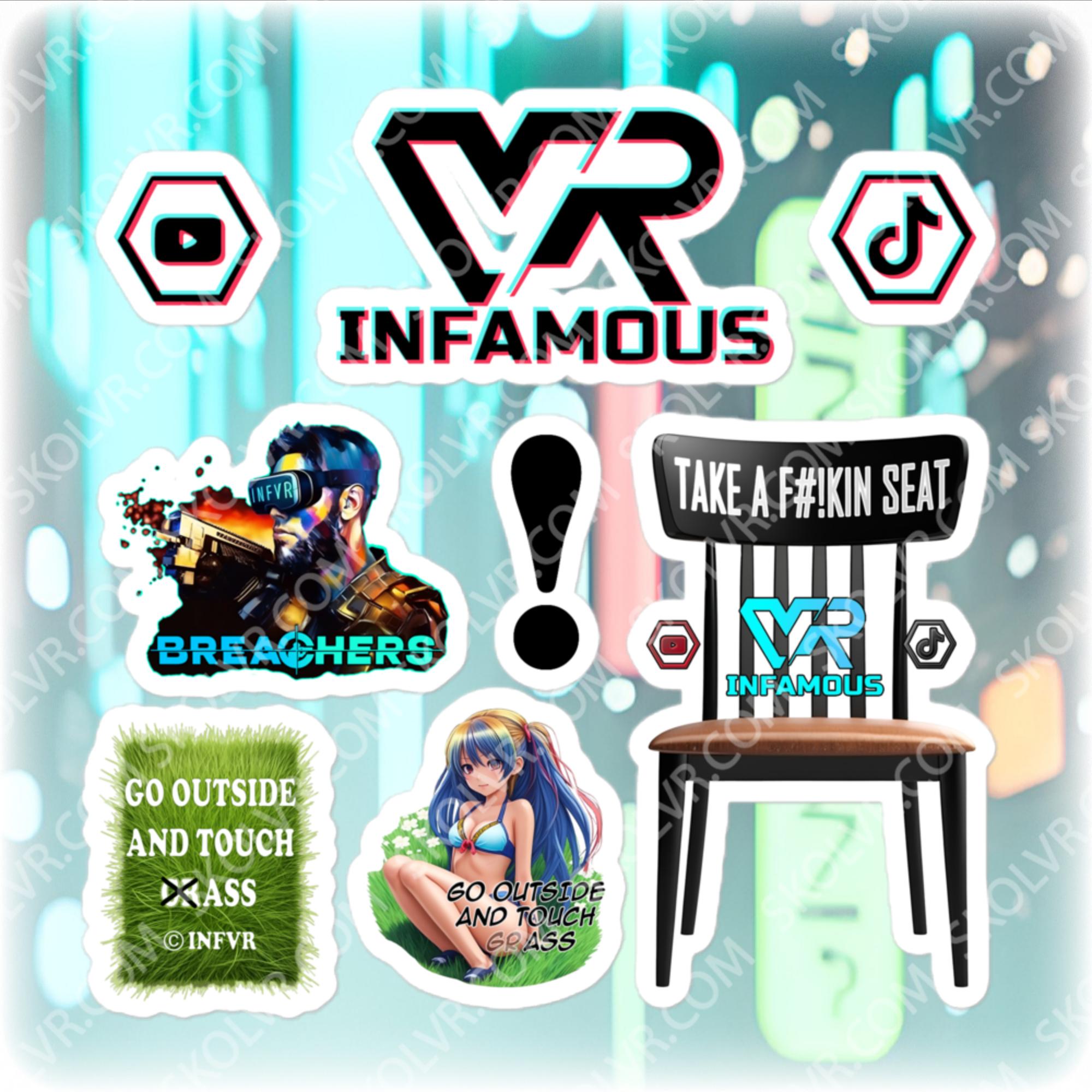VR Stickers 1015 VRinfamous – SKOLVR
