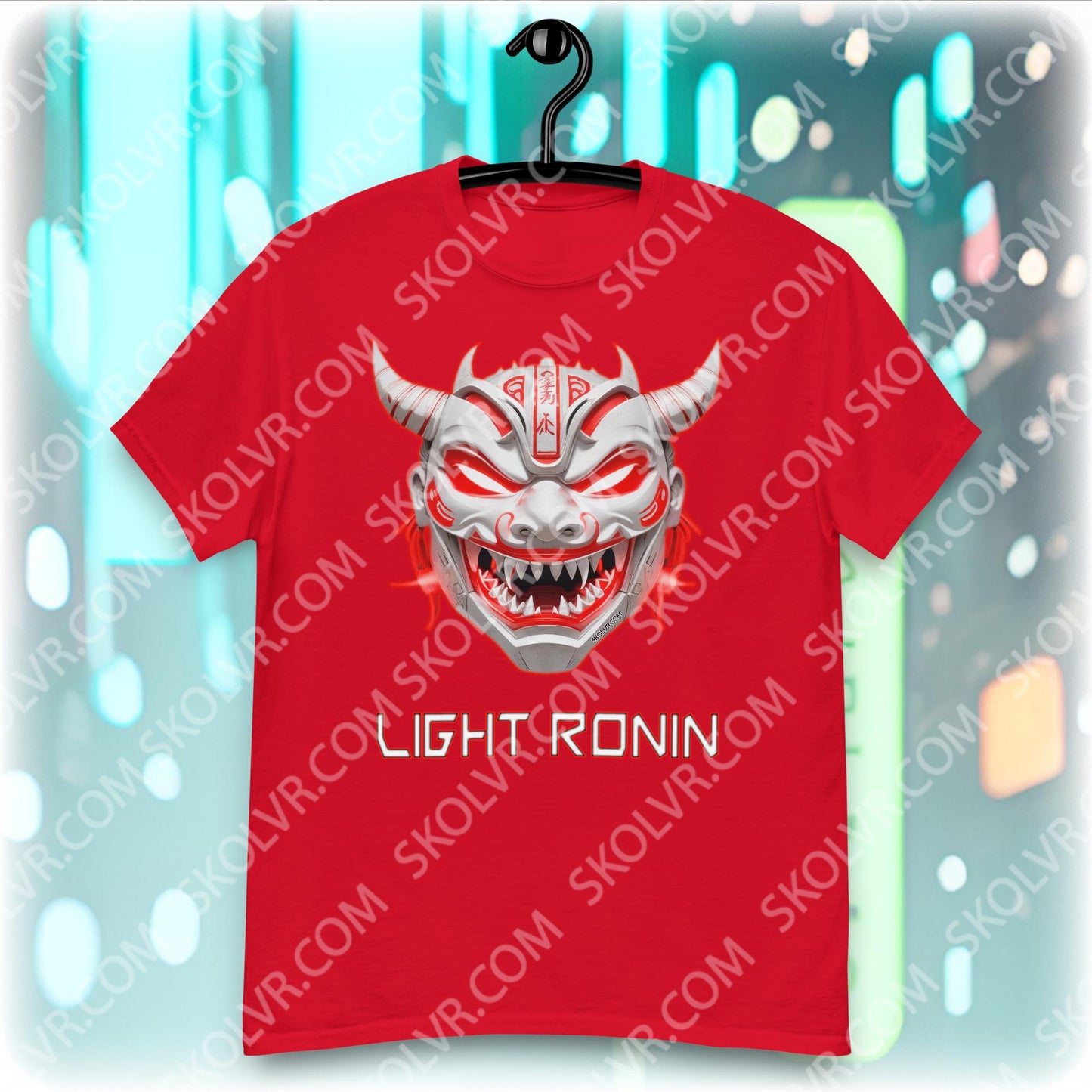 VR T-Shirt 1041 Light VR Ronin Mask