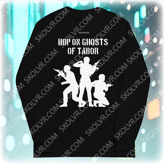 Men’s Long Sleeve Shirt 0017 AyooHenry - Hop on Ghosts of Tabor