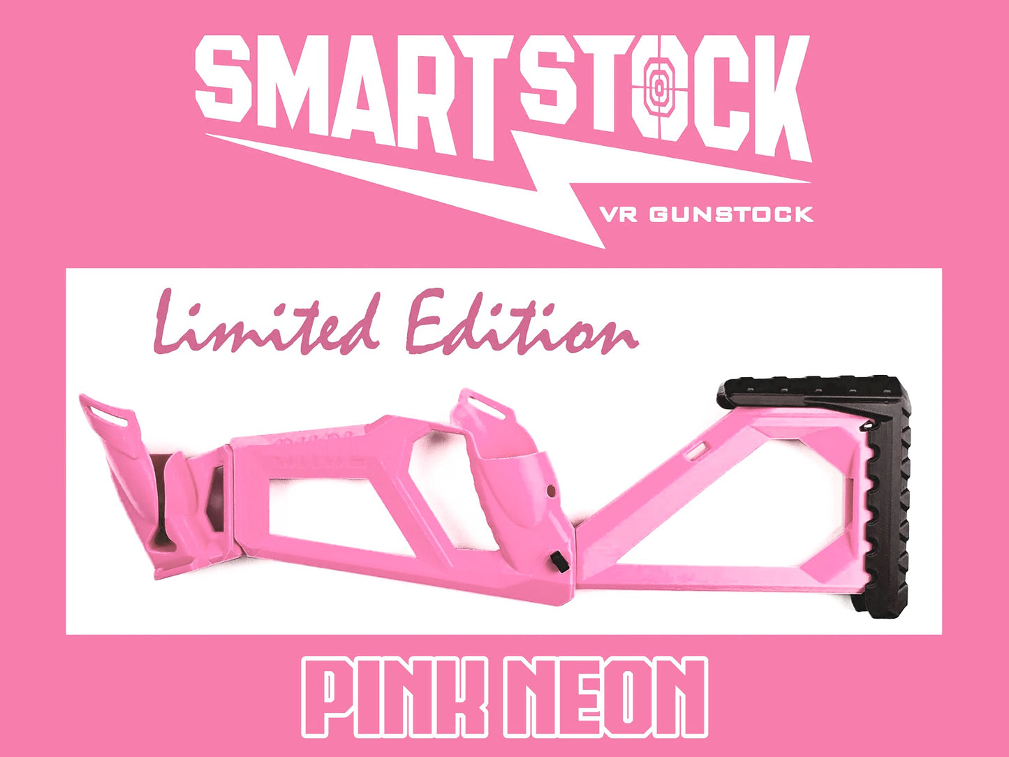 buy VR gunstock, custom VR stock, 3D printed VR gunstock, VR aiming accessory, Quest 3 controller stock, VR sniper stock