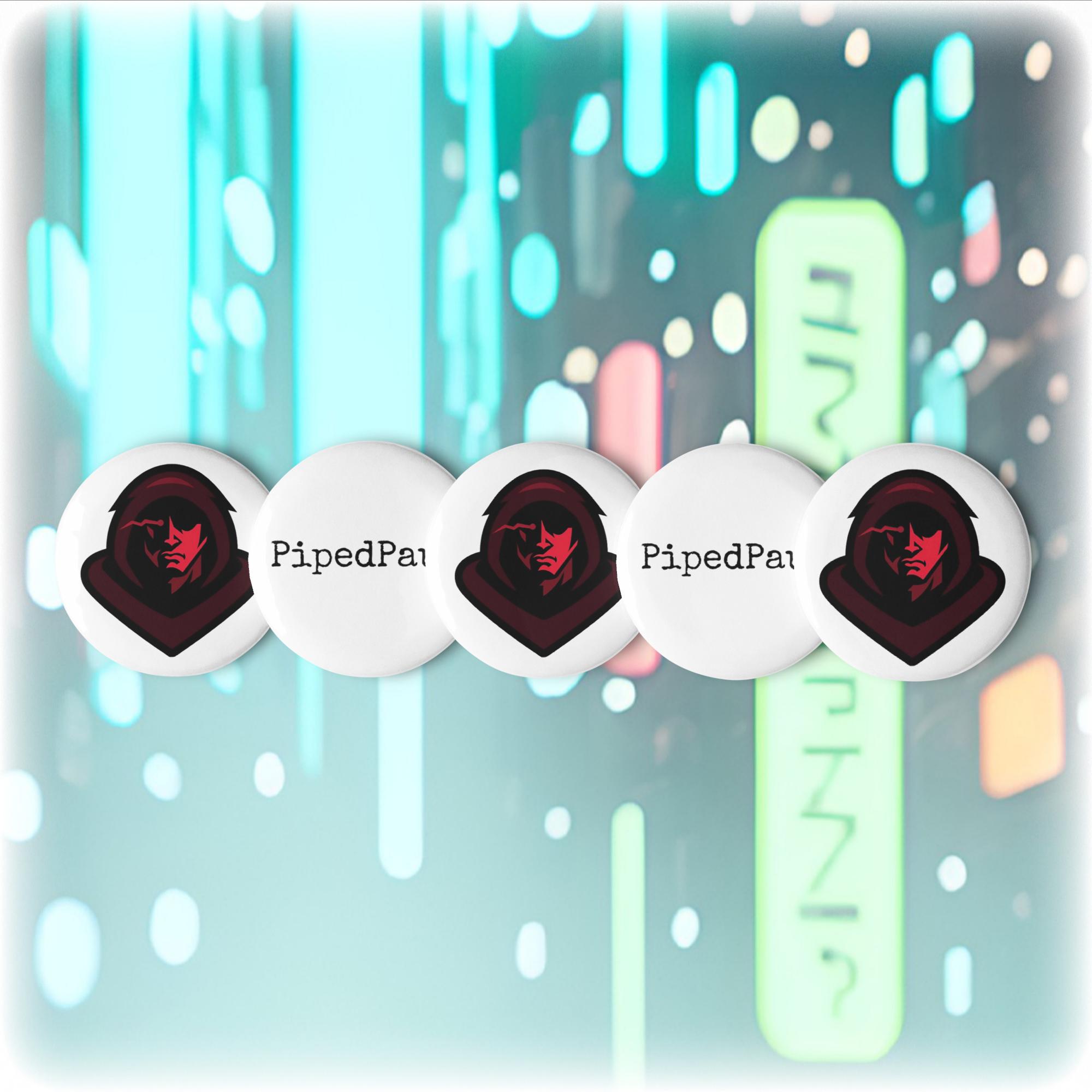 PipedPaul Set of pin buttons – SKOLVR
