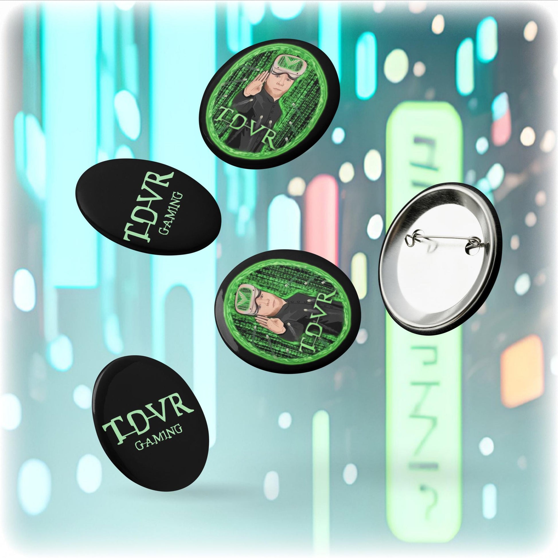 TDVR Gaming Set of pin buttons – SKOLVR