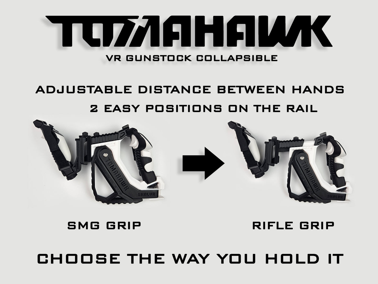 توماهوك VR Gunstock 3in1