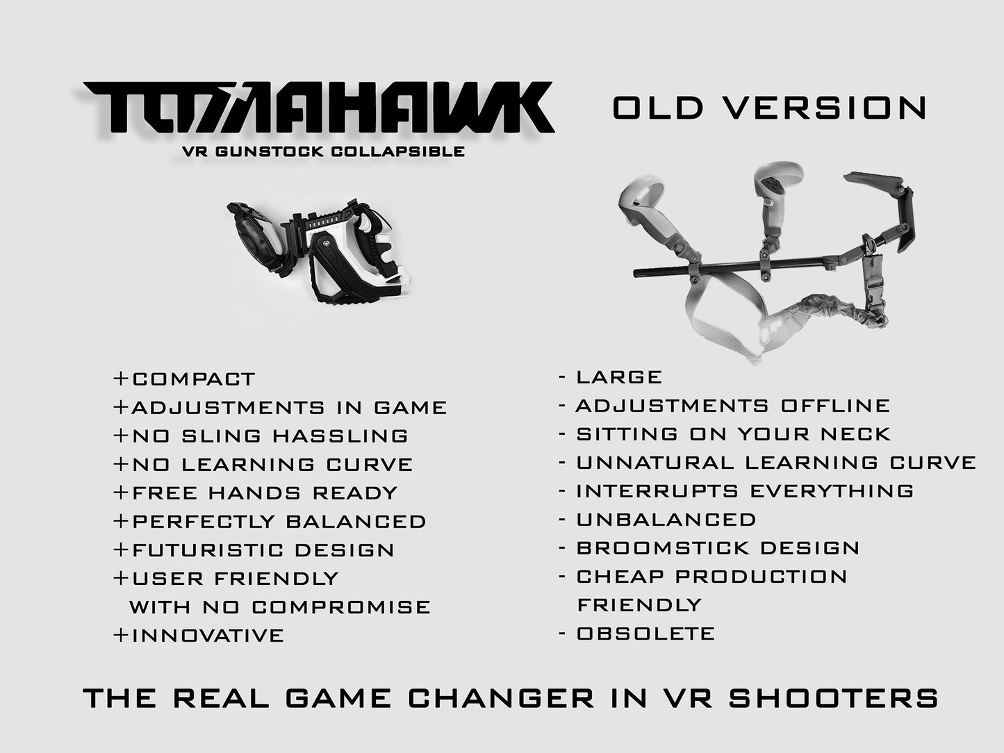 トマホークVRガンストック3in1