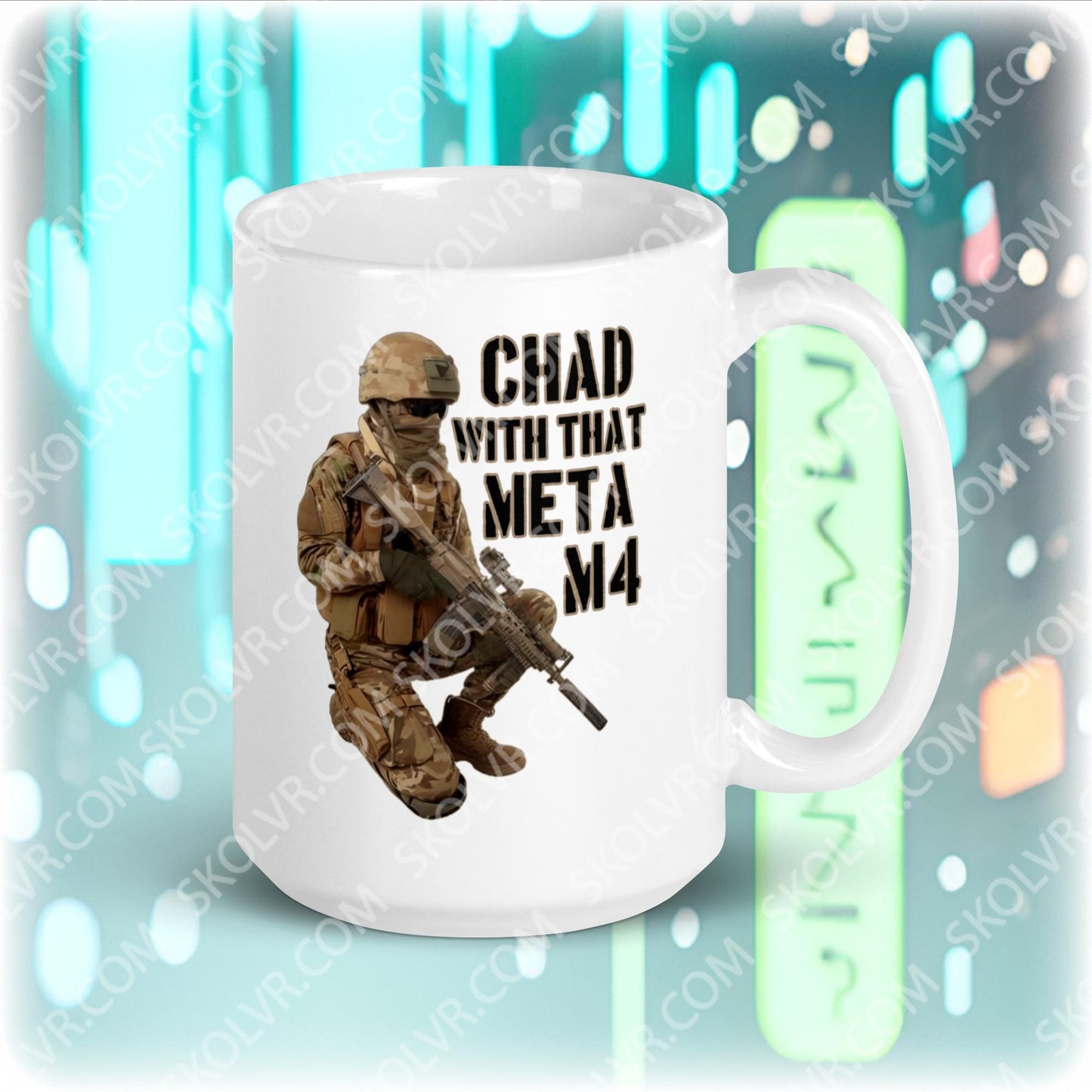 VR Mug 1027 AyooHenry - Chad with that meta M4
